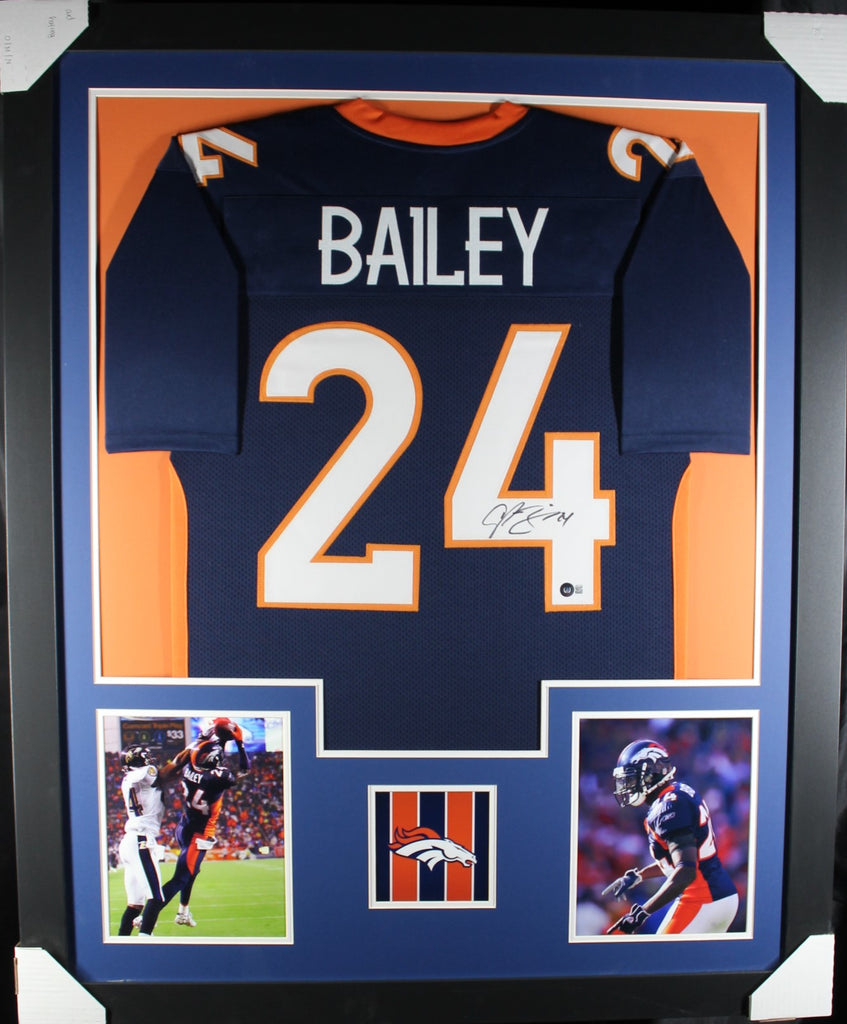 champ-bailey-framed-autographed-blue-jersey – Midwest Memorabilia