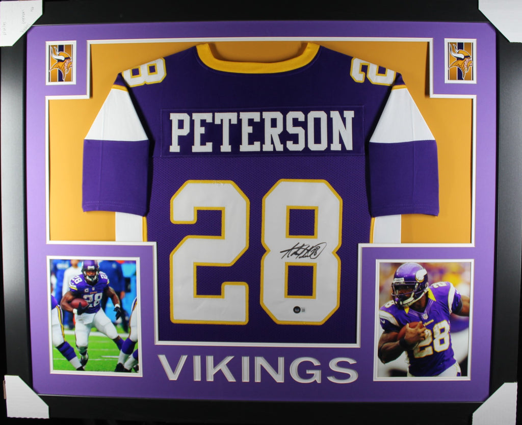 adrian-peterson-framed-autographed-purple-jersey – Midwest Memorabilia