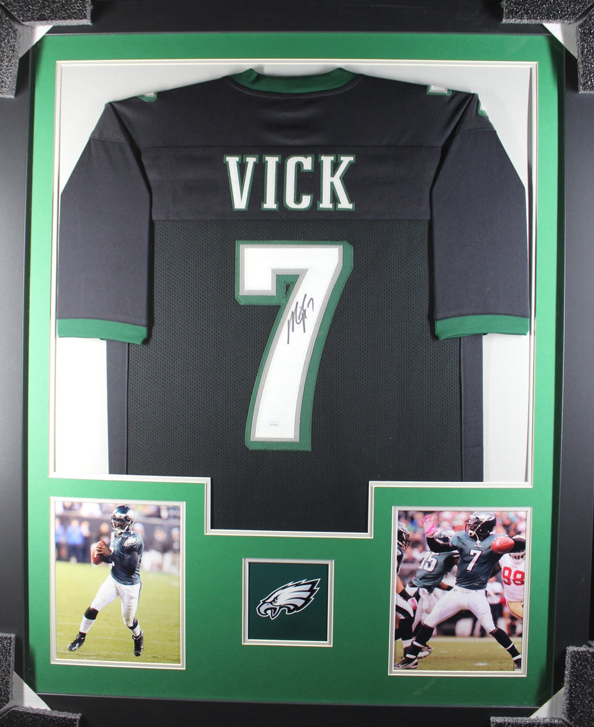 michael vick framed jersey