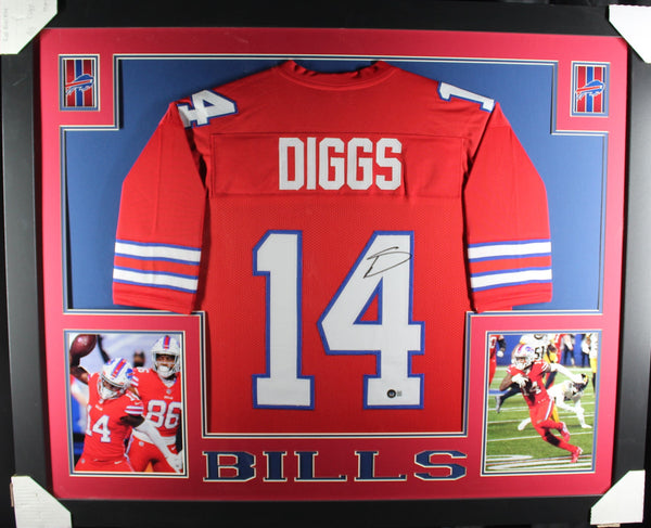 stefon-diggs-framed-autographed-white-jersey-1 – Midwest Memorabilia