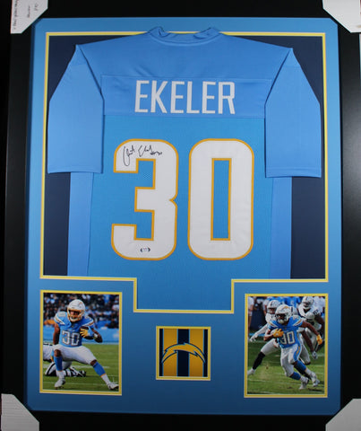 Austin ekeler signed store jersey