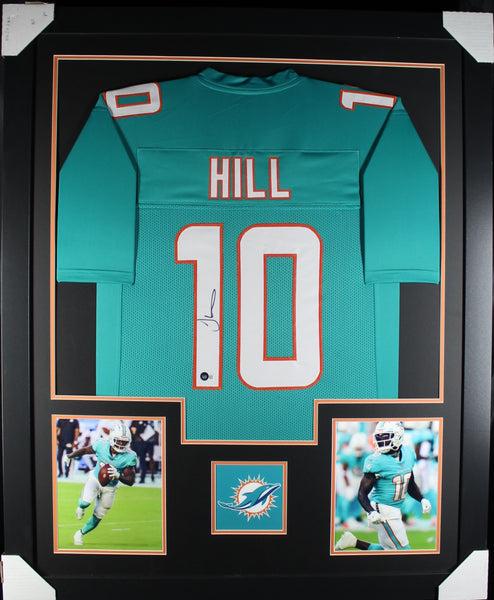 The Jersey Source Bob Griese Autographed Teal Pro Style Jersey w/2 Insc.-Beckett W Hologram *Black