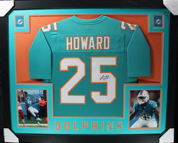 xavien-howard-framed-autographed-teal-jersey