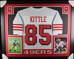 george-kittle-framed-autographed-white-jersey-1 – Midwest Memorabilia