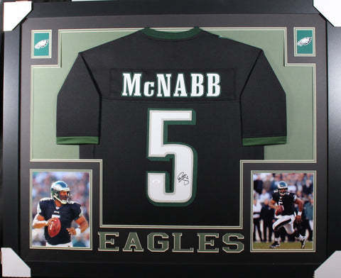 donovan-mcnabb-framed-autographed-black-jersey-1