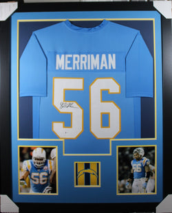 shawne-merriman-framed-autographed-dark-blue-jersey – Midwest Memorabilia