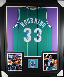 Giannis Antetokounmpo Authentic Signed Green Pro Style Framed