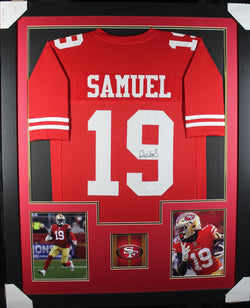 dandre-swift-framed-autographed-blue-jersey – Midwest Memorabilia