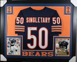 mike-singletary-framed-autographed-blue-jersey-hof-98-inscribed